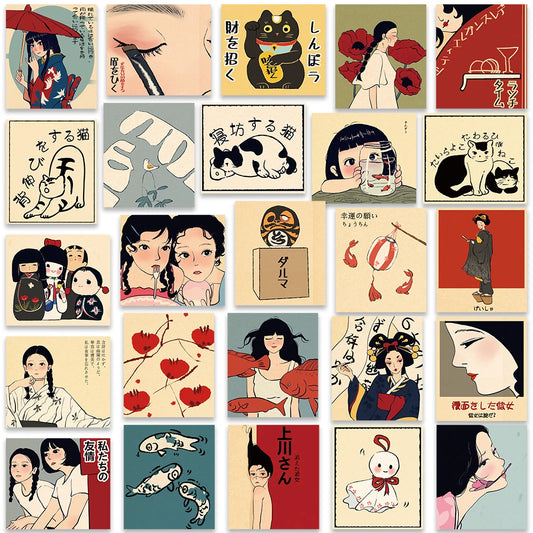 Vintage Japanese Stickers