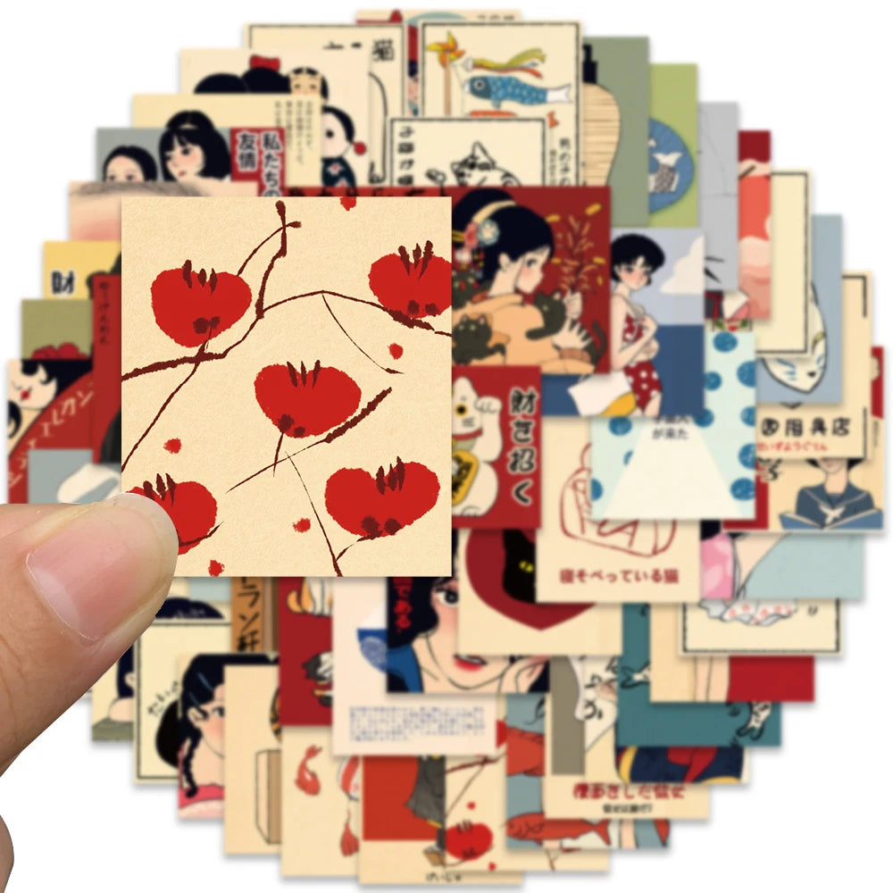 Vintage Japanese Stickers