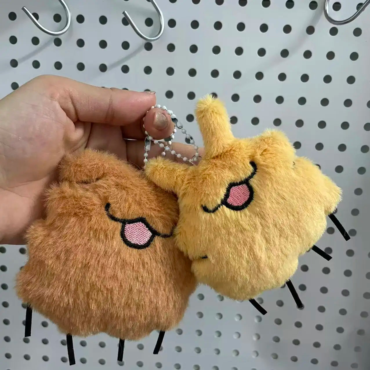 Hollow Knight: Flea Plush Keychain Pair