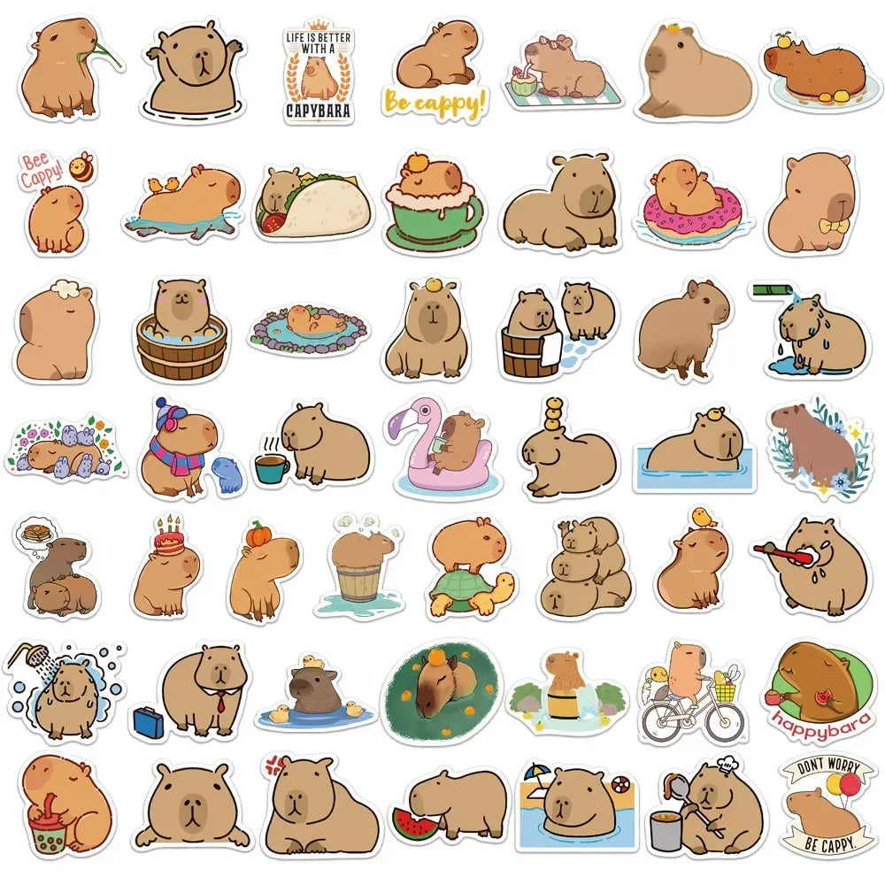 Capybara Stickers