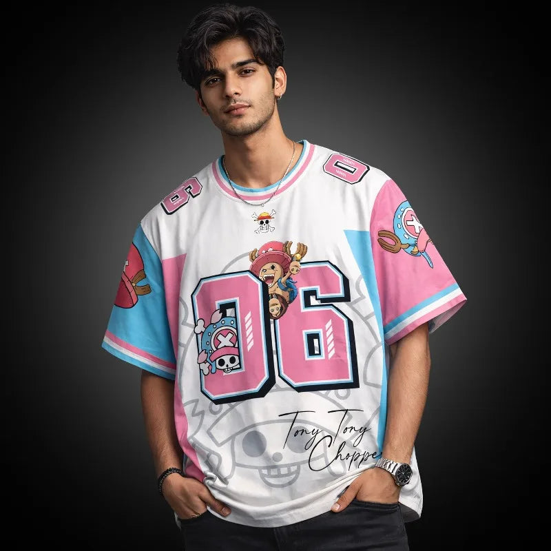 One Piece Anime Football Jersey For ADULTS