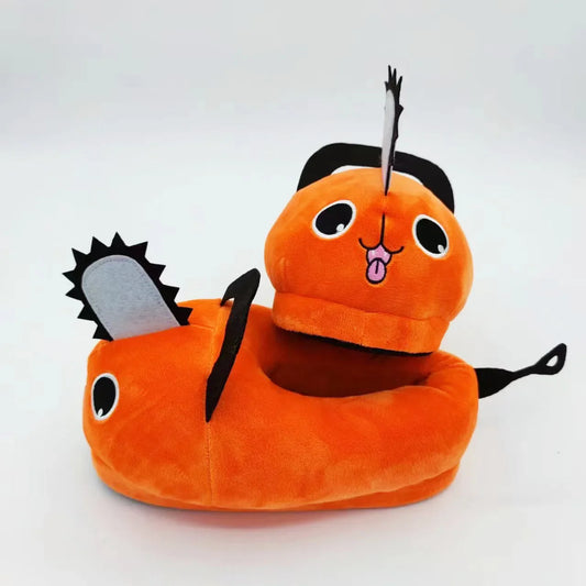 Pochita Inspired Man Slippers