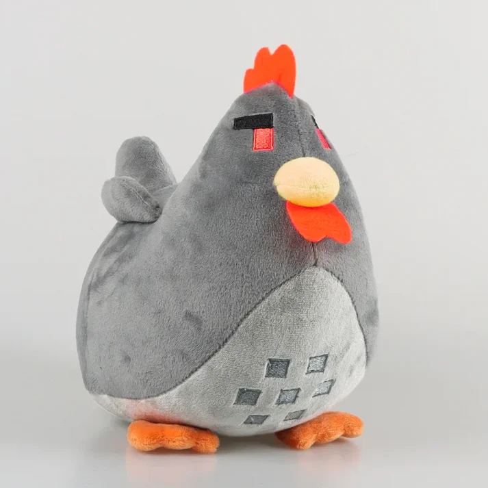 Void Stardew Valley chicken plushie, showcasing its unique color and cozy design.