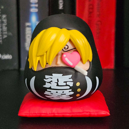 Straw Hat Daruma Collection