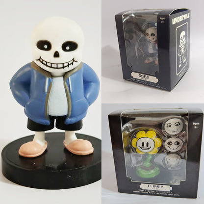 Undertale - Sans & Flowey Figurines