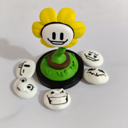 Undertale - Sans & Flowey Figurines
