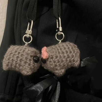 Sad Hamster Keychain