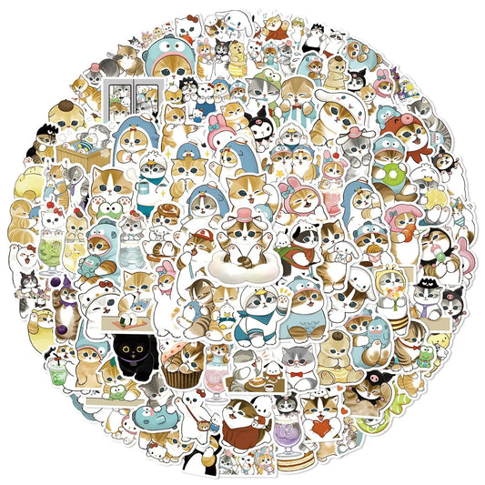 Kawaii Kitty Stickers