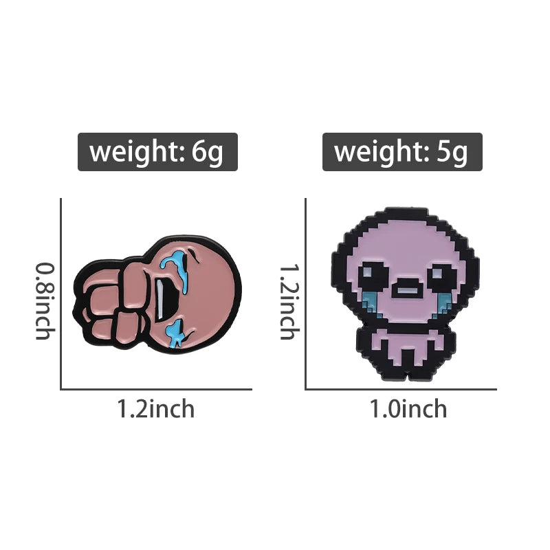 Pin Issac The Binding of Isaac Pins – Echo's Secret Shop
