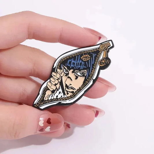 Jojo's Bizzare Adventure: Bucciarati Zipper Reveal Pin