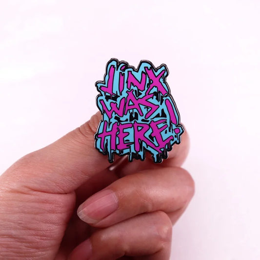 Jinx Was Here Pin