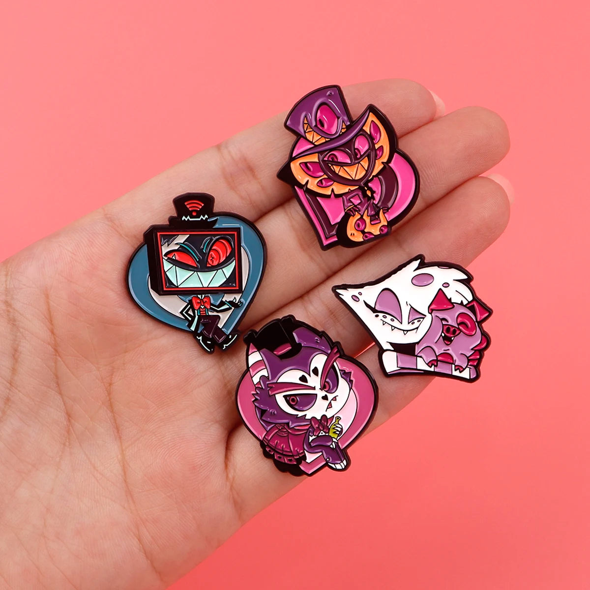 Hazbin Hotel Pins