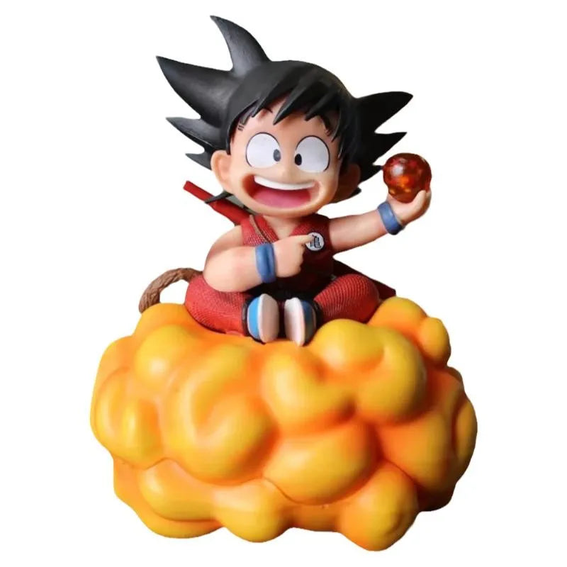 Young Goku on Flying Nimbus