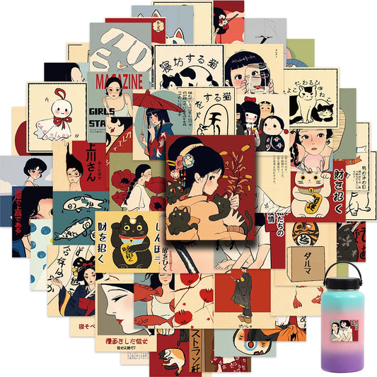Vintage Japanese Stickers