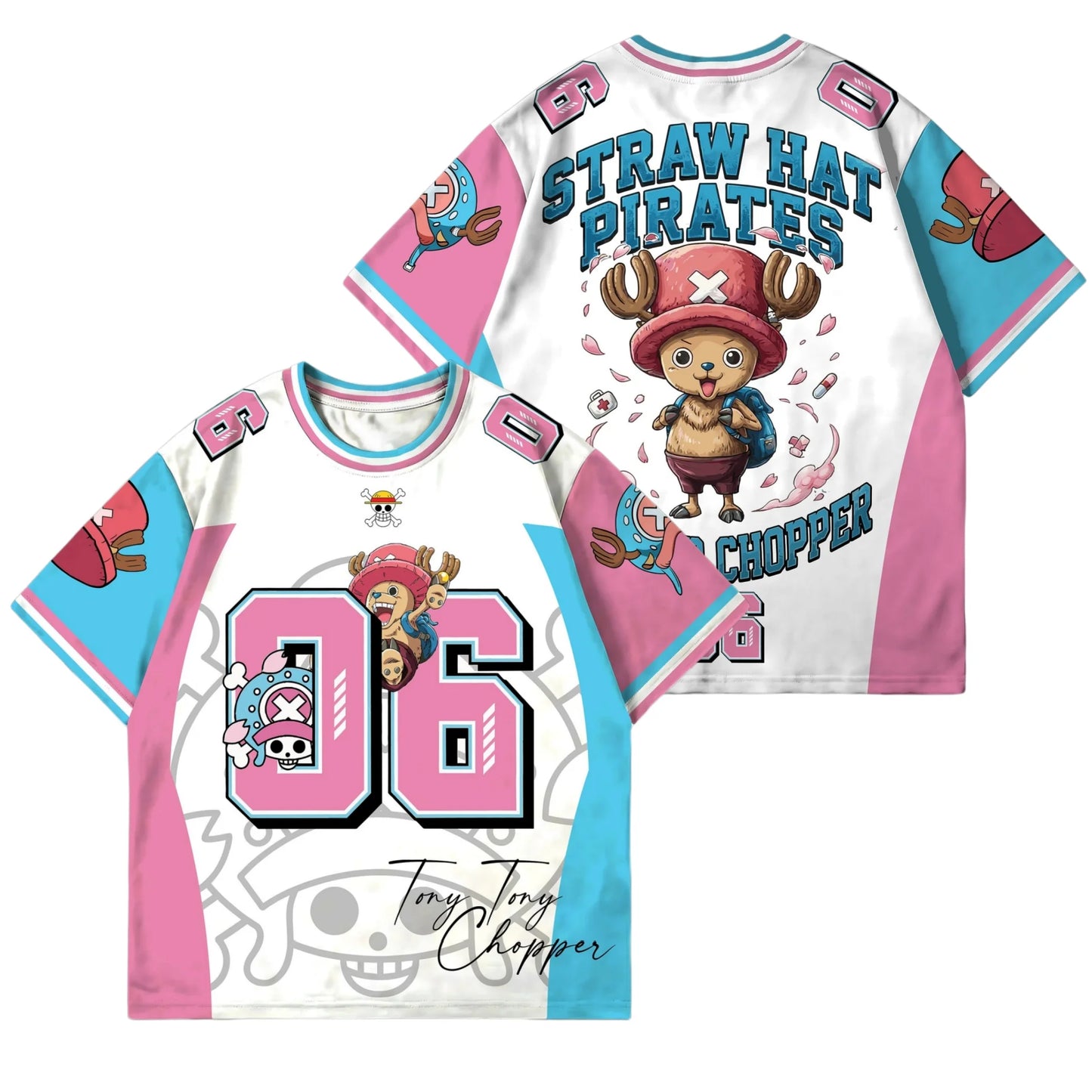 One Piece Anime Football Jersey For ADULTS