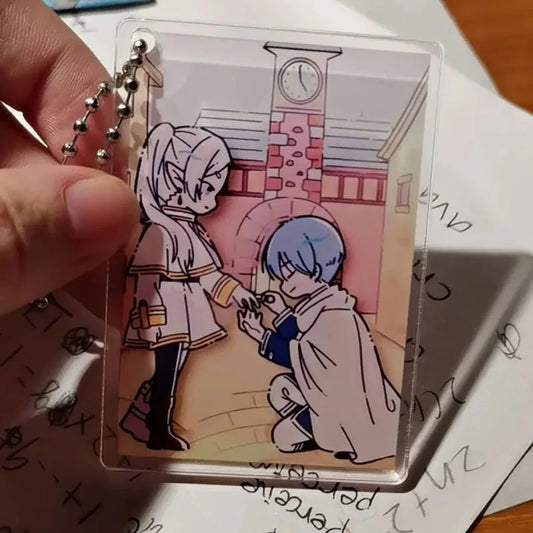 Frieren: Beyond Journey's End - The Ring Beneath the Clock Tower Keychain