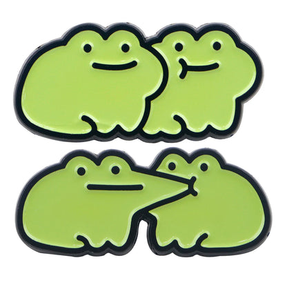 Froggy Kisses Pins