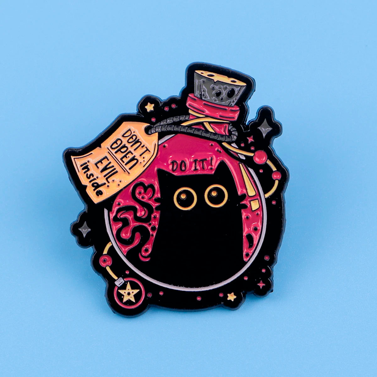 Elixir of Black Cat Pin