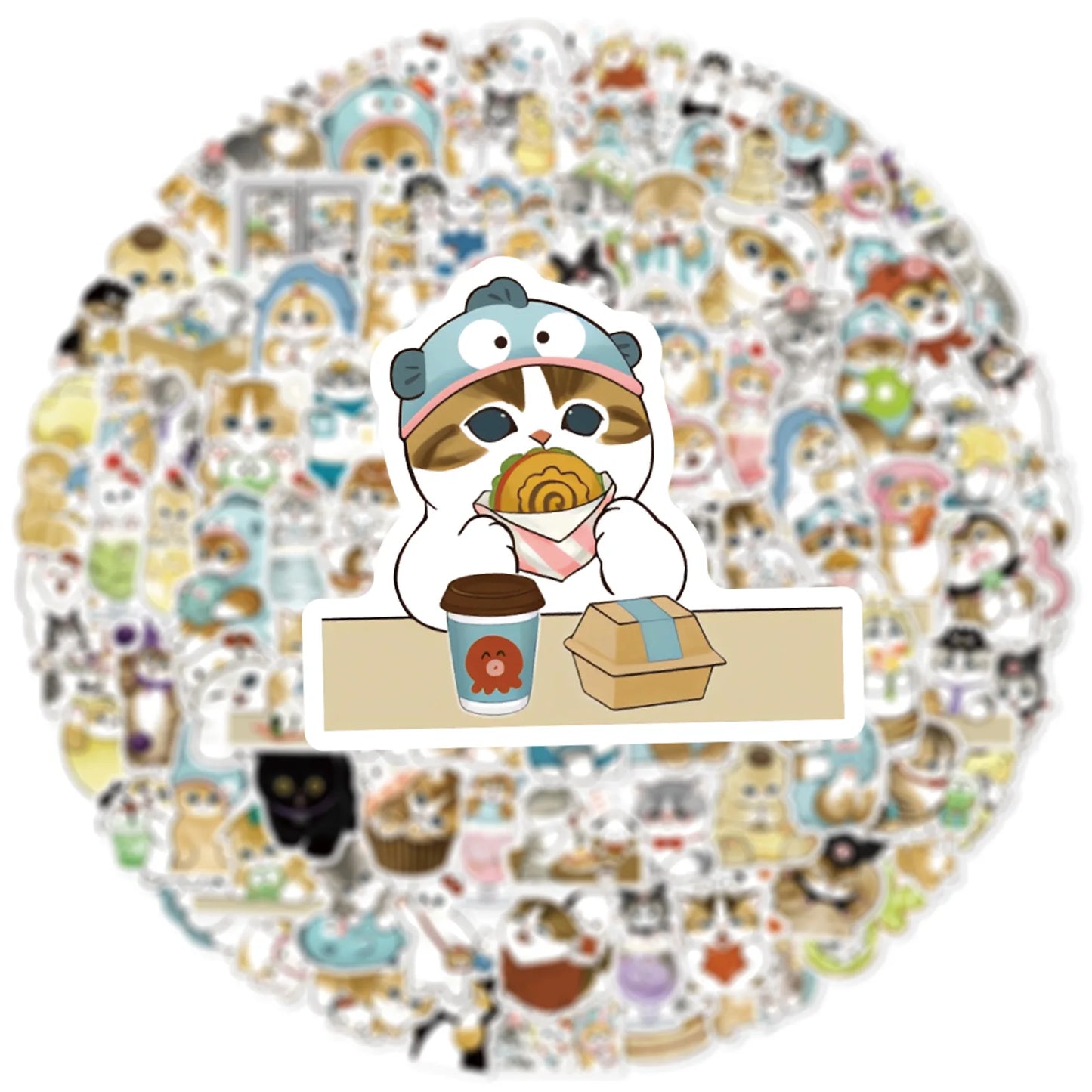 Kawaii Kitty Stickers