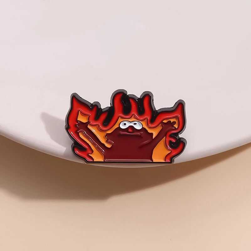 Hellmo Meme Pin