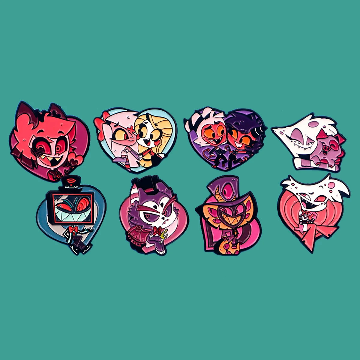 Hazbin Hotel Pins