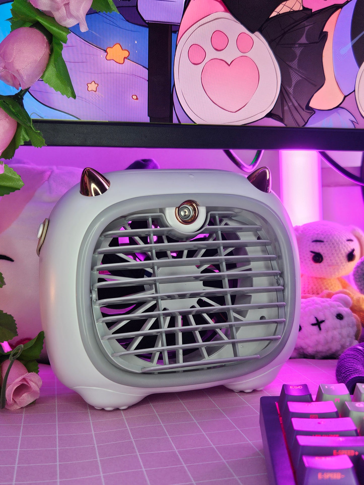 Echo's Kitty Rechargeable Cooling Mist Fan