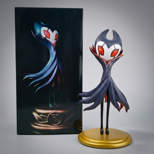 Animated character figurine with a dark background