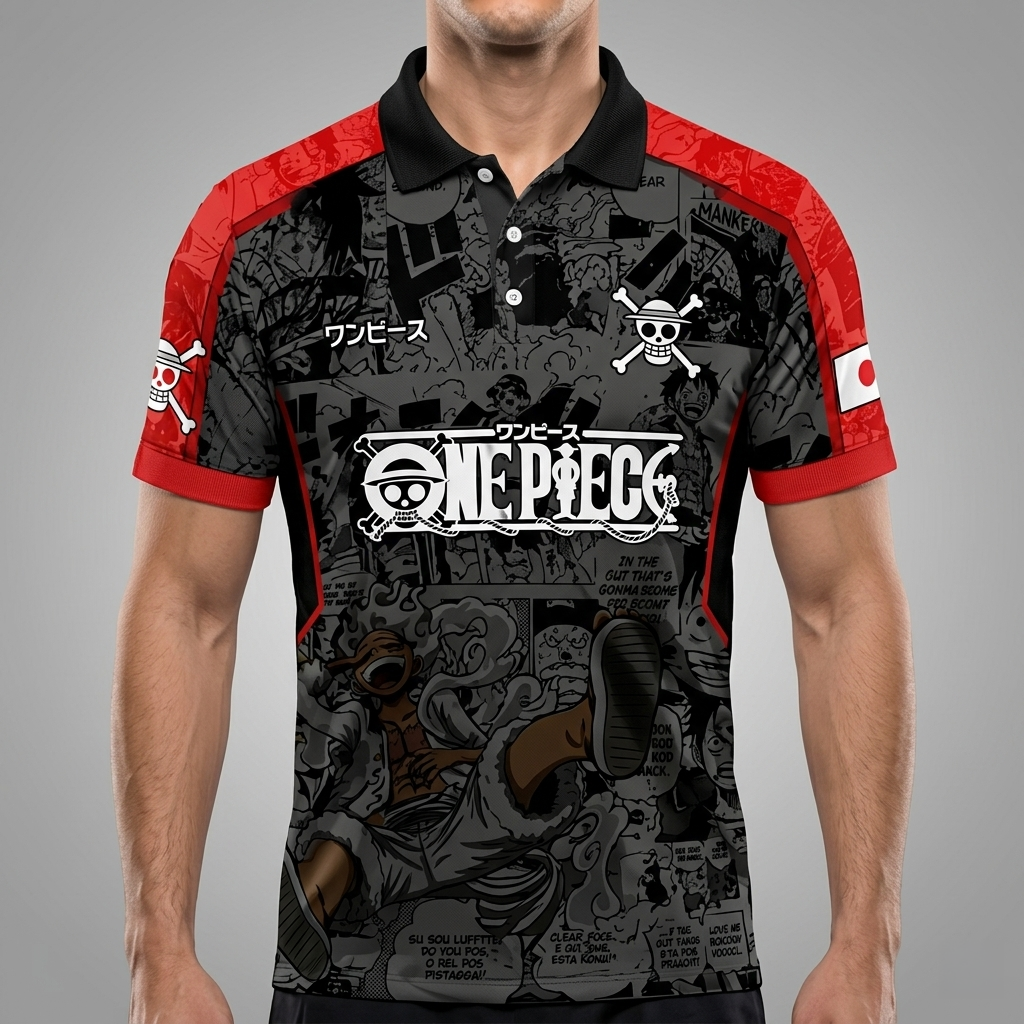 One Piece Anime Football Jersey For ADULTS