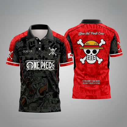 One Piece Anime Football Jersey For ADULTS